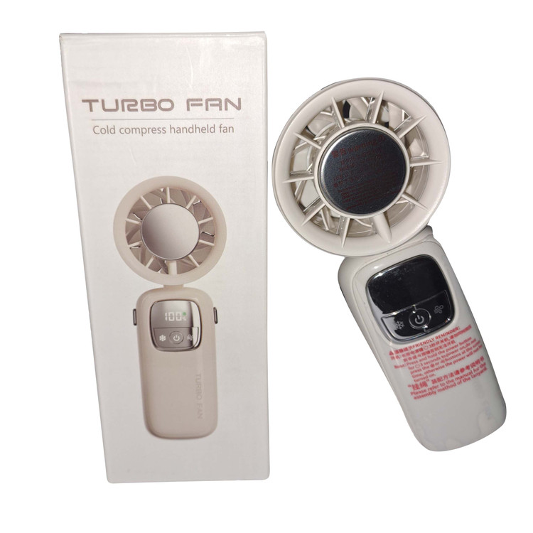 پنکه دستی شارژی مدل N38 سایز متوسط | فست شارژ USB | قابل حمل | با نمایشگر دیجیتال ، گارانتی دار