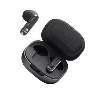 ایرپاد بلوتوثی برند JBL مدل LIVE FLEX ، تایپ سی ، گارانتی دار ، ضد باران و تعریق ، نویزکنسلینگ دار