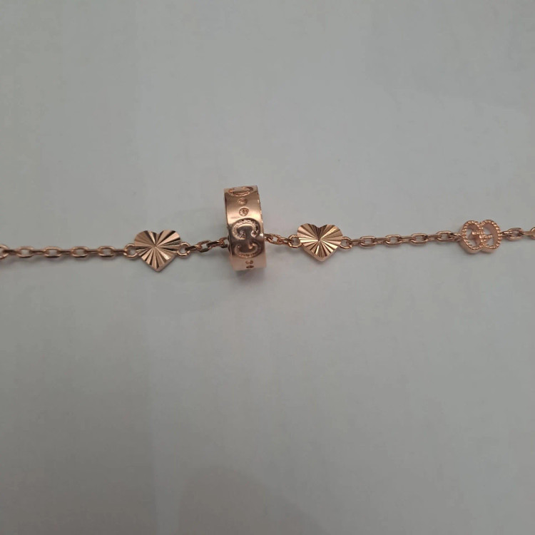 دستبند نقره زنانه برند گوچی ( GUCCI ) | ساخت کشور چین (OEM BY CHINA)