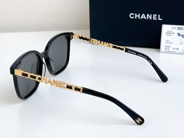 عینک آفتابی زنانه برند شنل ( CHANEL ) مدل CH0778 | ساخت کشور چین (OEM BY CHINA)