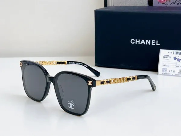 عینک آفتابی زنانه برند شنل ( CHANEL ) مدل CH0778 | ساخت کشور چین (OEM BY CHINA)